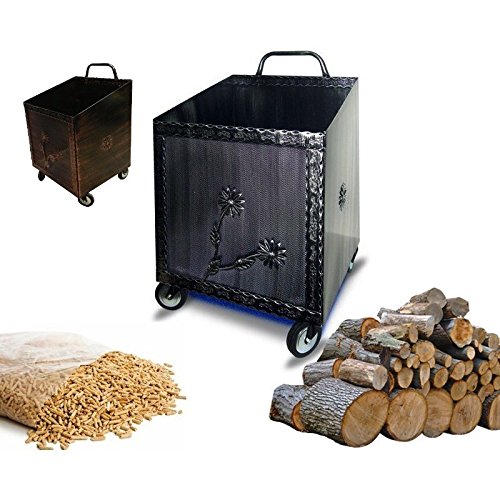 carrello portalegna