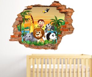 adesivo murale camera bambini