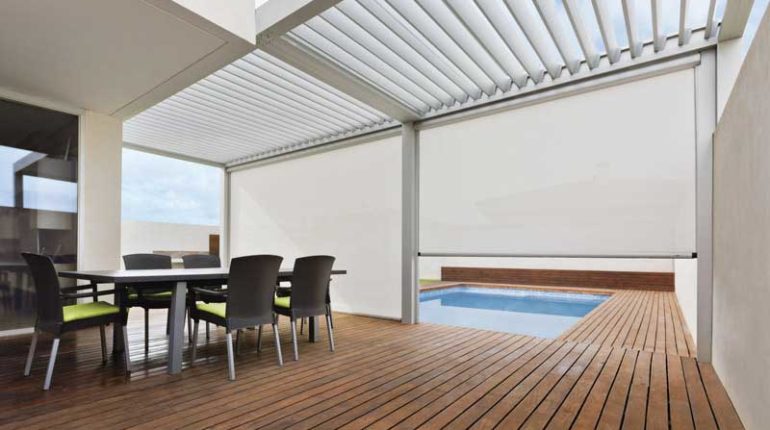 pergola bioclimatica Saxun