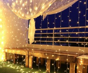 tenda luminosa natale